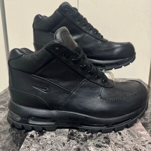 Nike Air Max Goadome ACG 865031-009 Men's Leather Black Boots Size 10